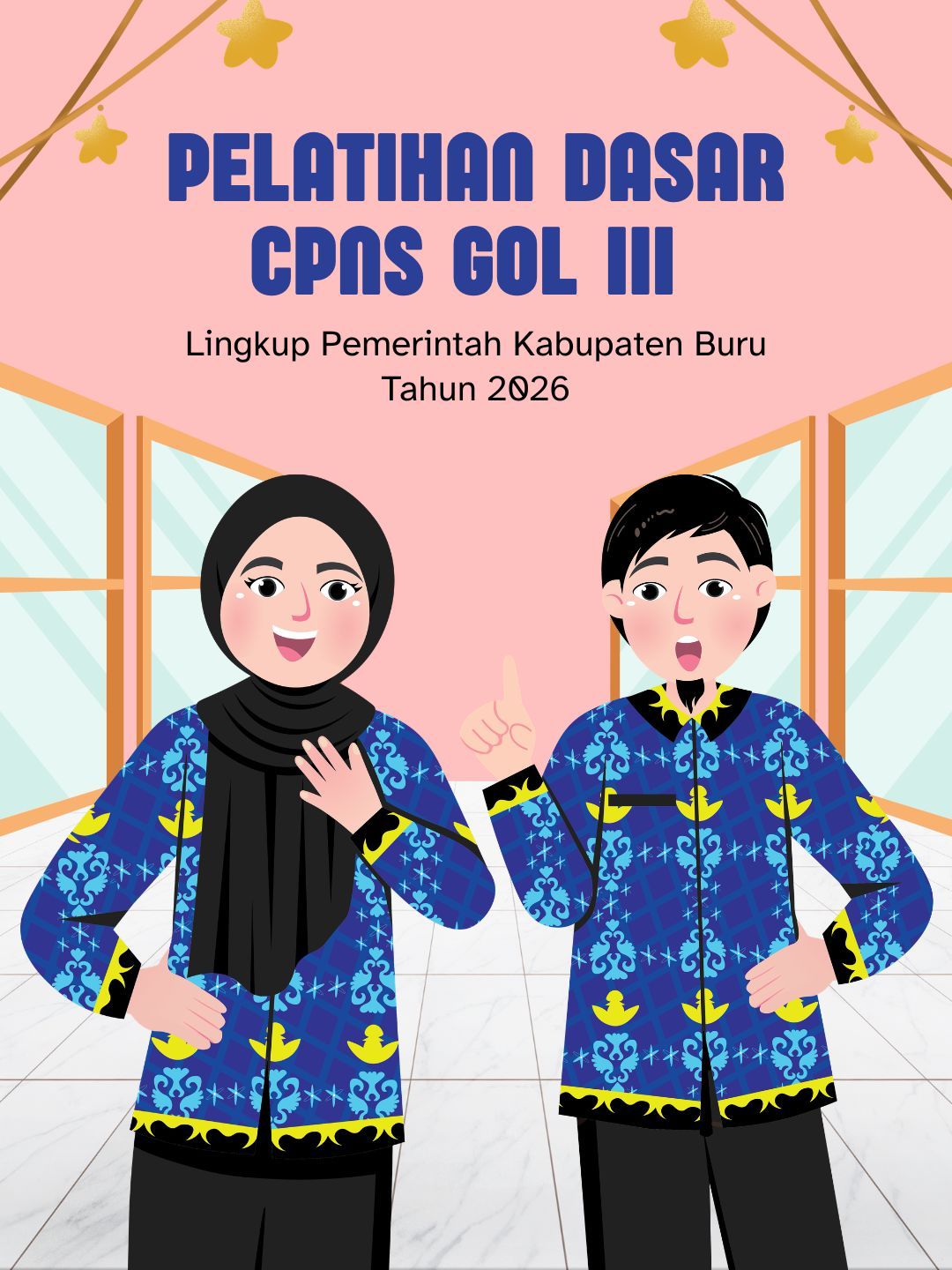 Gelombang V : Pelatihan Dasar CPNS Gol III Kabupaten Buru Tahun 2026