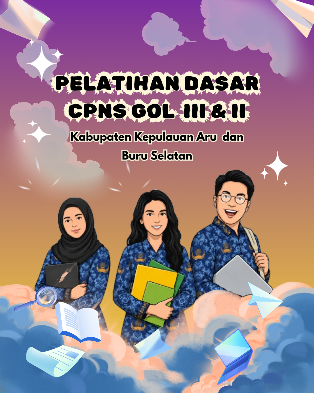 Gelombang XIII : Pelatihan Dasar CPNS Kabupaten Kepulauan Aru dan Buru Selatan
