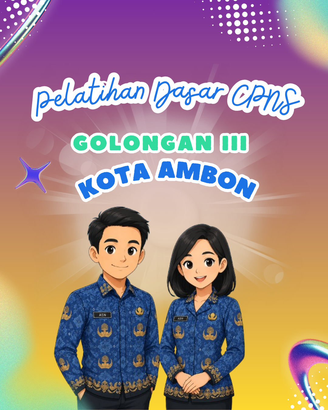Gelombang XV : Pelatihan Dasar CPNS Kota Ambon