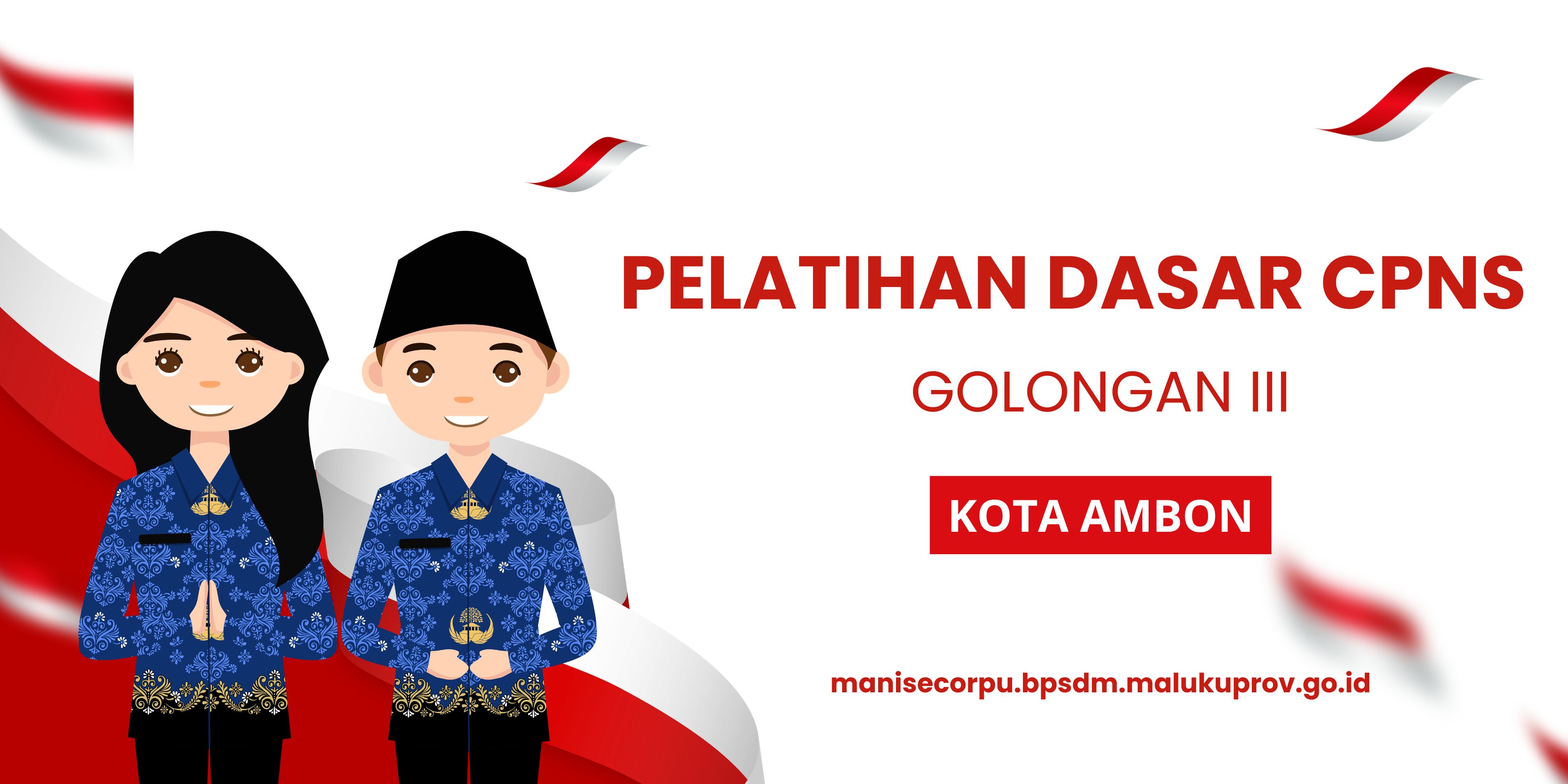 Gelombang XXIV : Pelatihan Dasar CPNS Gol III Kota Ambon Tahun 2026