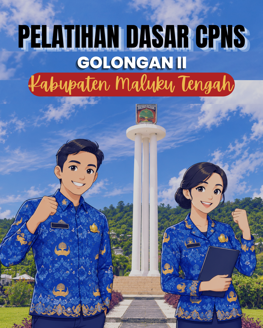 Gelombang XXVIII : Pelatihan Dasar CPNS Gol II Kabupaten Maluku Tengah Tahun 2026